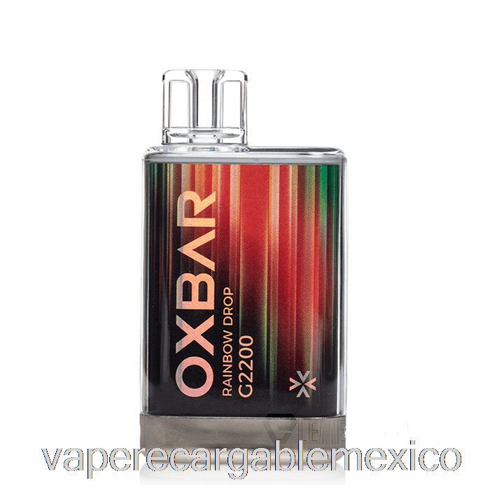 Vape Recargable Oxbar G2200 Desechable Arcoiris Gota